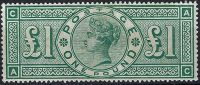 SG212 £1 Green (AC) MM