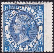 SG 119 (EH) 2/- Deep Blue with RPS Cert