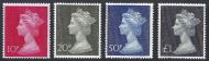 SG829 - 831 High Values MNH