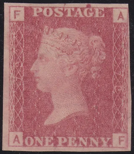 SG.43 1d Red Imprimatur Plate 79 (AF)