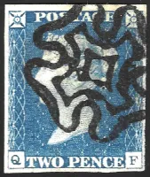 SG.5 2d Blue Plate 1 (QF) with Black MX