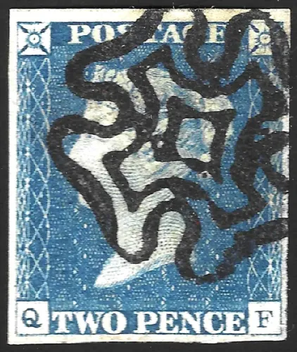 SG.5 2d Blue Plate 1 (QF) with Black MX