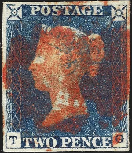 SG.5 2d Blue Plate 1 (TG) with Red MX