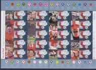 LS08 Smilers Sheet Football World Cup Royal Mail